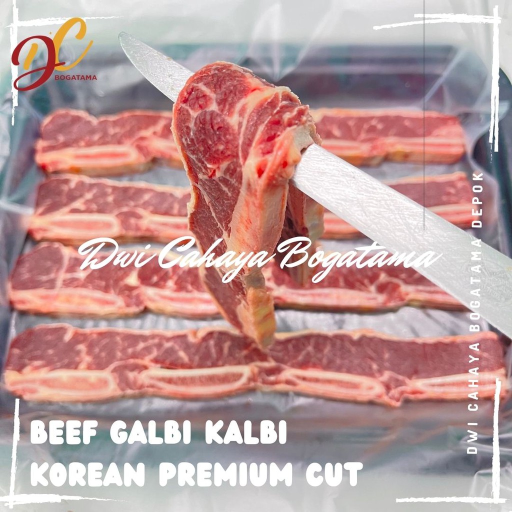 

Beef Galbi Kalbi Korean Premium Cut 500 gram
