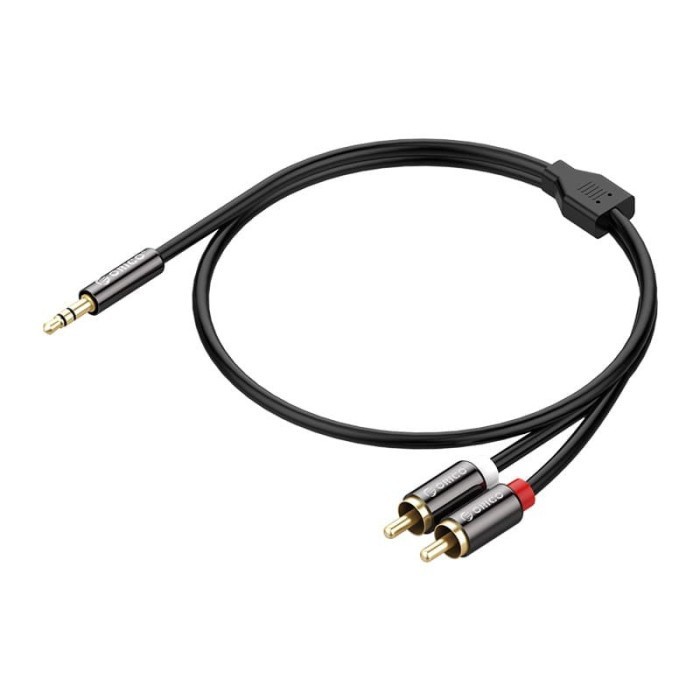 Cable audio Stereo 3.5mm to RCA 2 goldplated 1.5m orico AM-MRC1-15