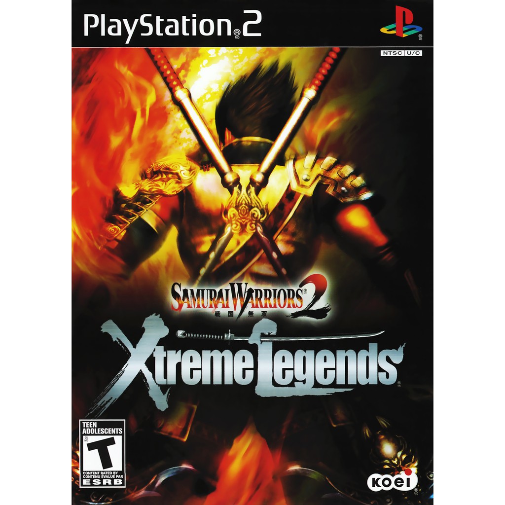 Kaset PS2 Samurai Warrior 2 Xtreme Legend