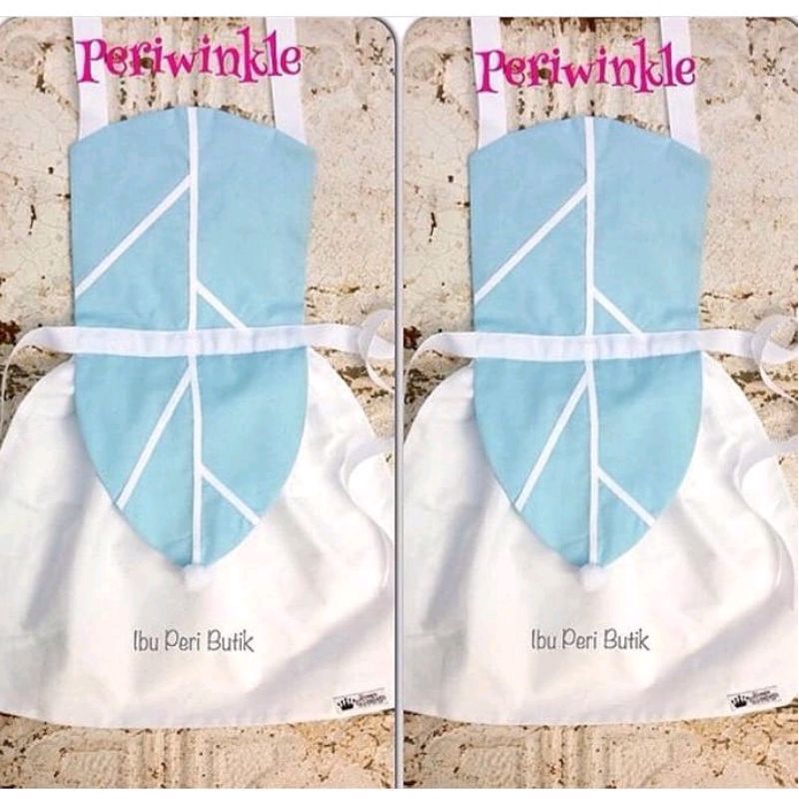 Apron Periwinkle Dewasa &amp; Anak Celemek Kostum Disney Princess