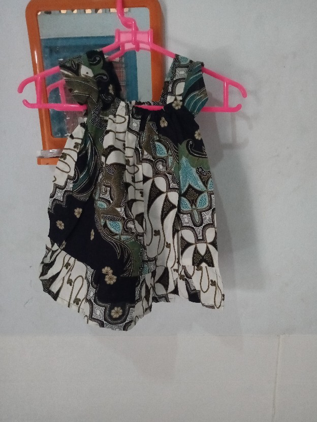Dress Batik Anak Perempuan Semi A Murah Meriah Adem