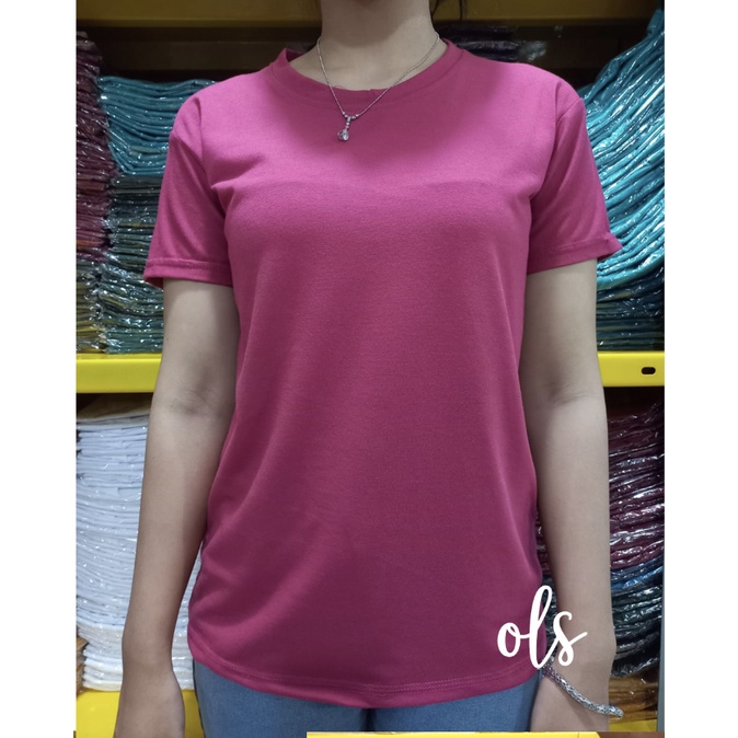 kaos cewek o-neck