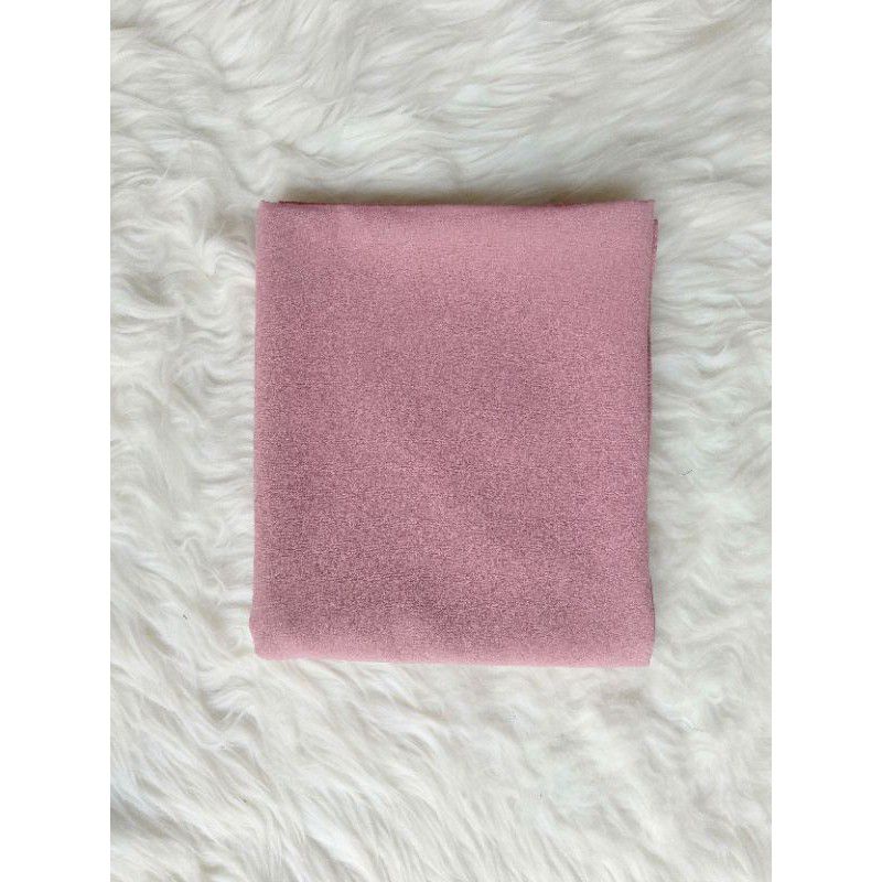 (200x75) Pashmina JUMBO SYARI JAHIT TEPI / Pashmina panjang /-Salem