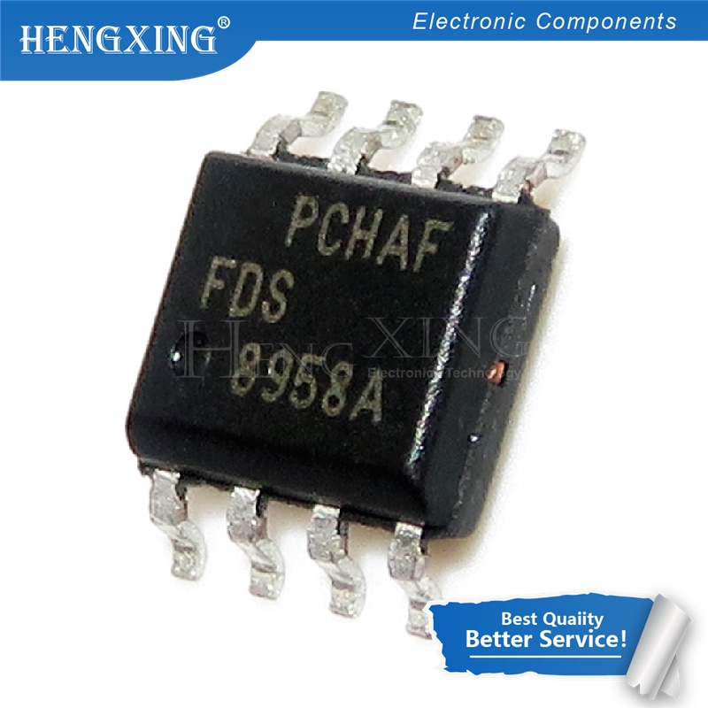 100pcs Ic FDS8958A FDS8958 8958A FDS8958B SOP-8