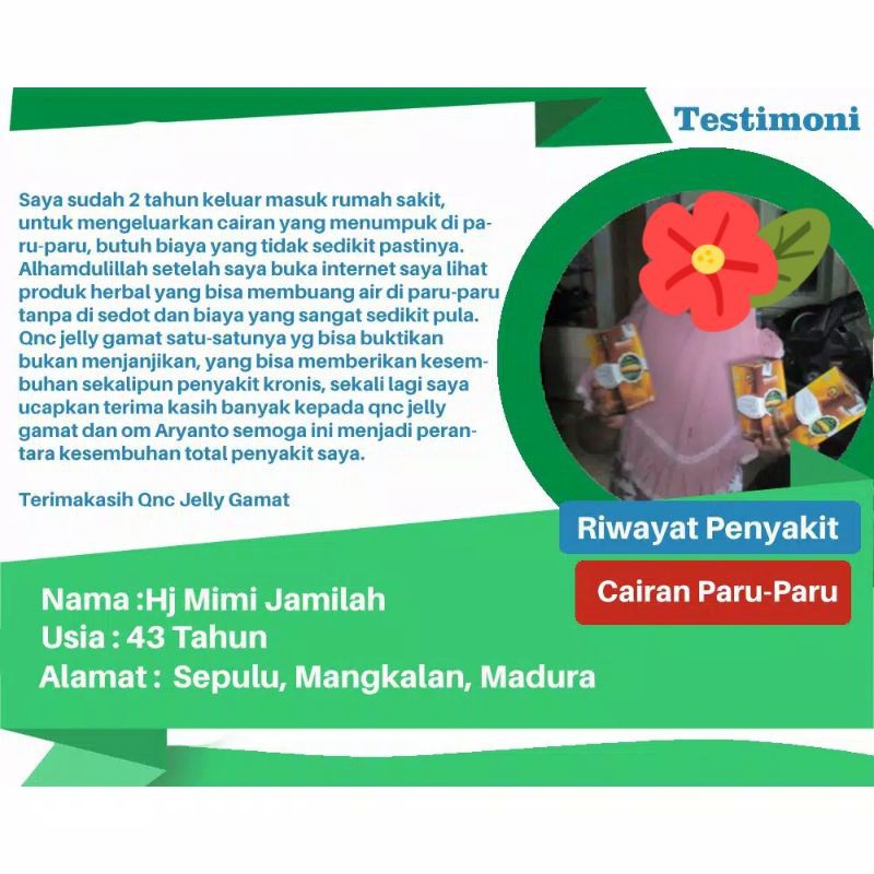 QNC Jelly Gamat Emas Original 330ml BPOM - Gelly Gamat Emas QNC