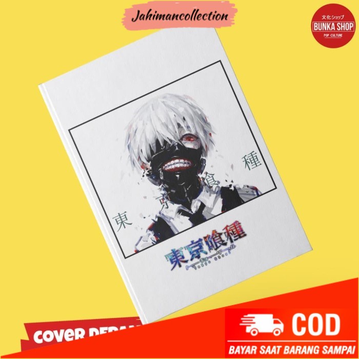 

✨ BISA COD ✨ Note Book Kaneki Ken Tokyo Ghoul Anime Hardcover