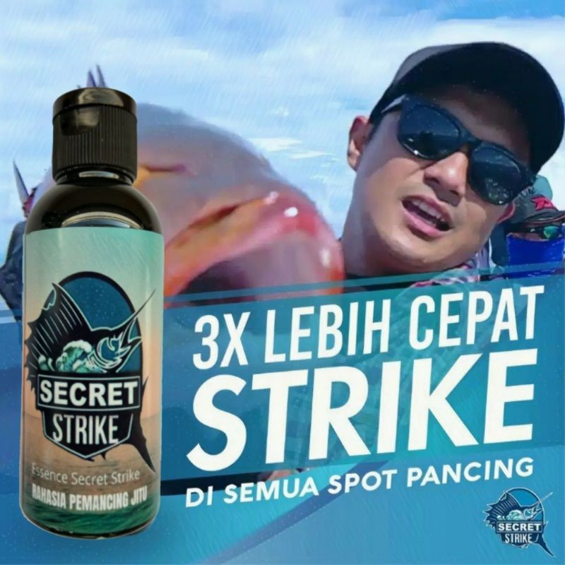 Secret Strike Essen ULTIMATE STRIKE Aroma Amis - Umpan Mancing Ikan Langsung STRIKE  PROMO