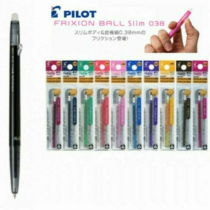 

Dijual Isi Pulpen Frixion 0.38 Lfbtrf-30Uf/12Uf Trendi
