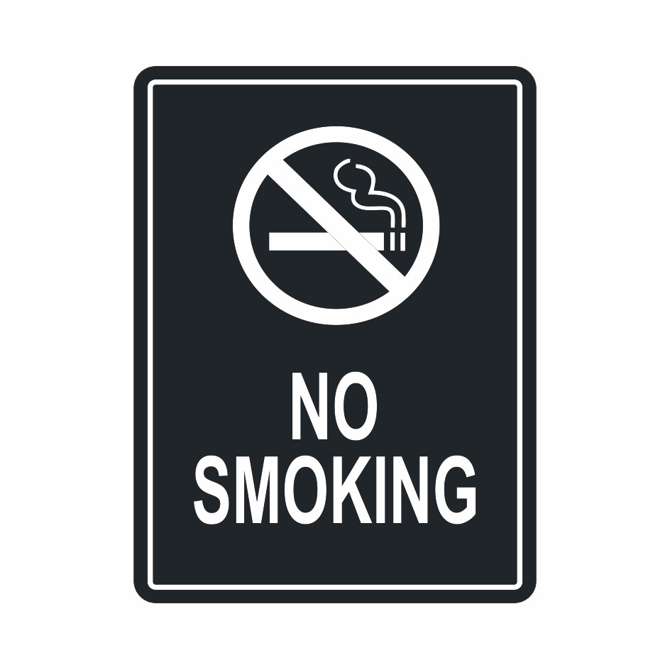 NO SMOKING ACRYLIC