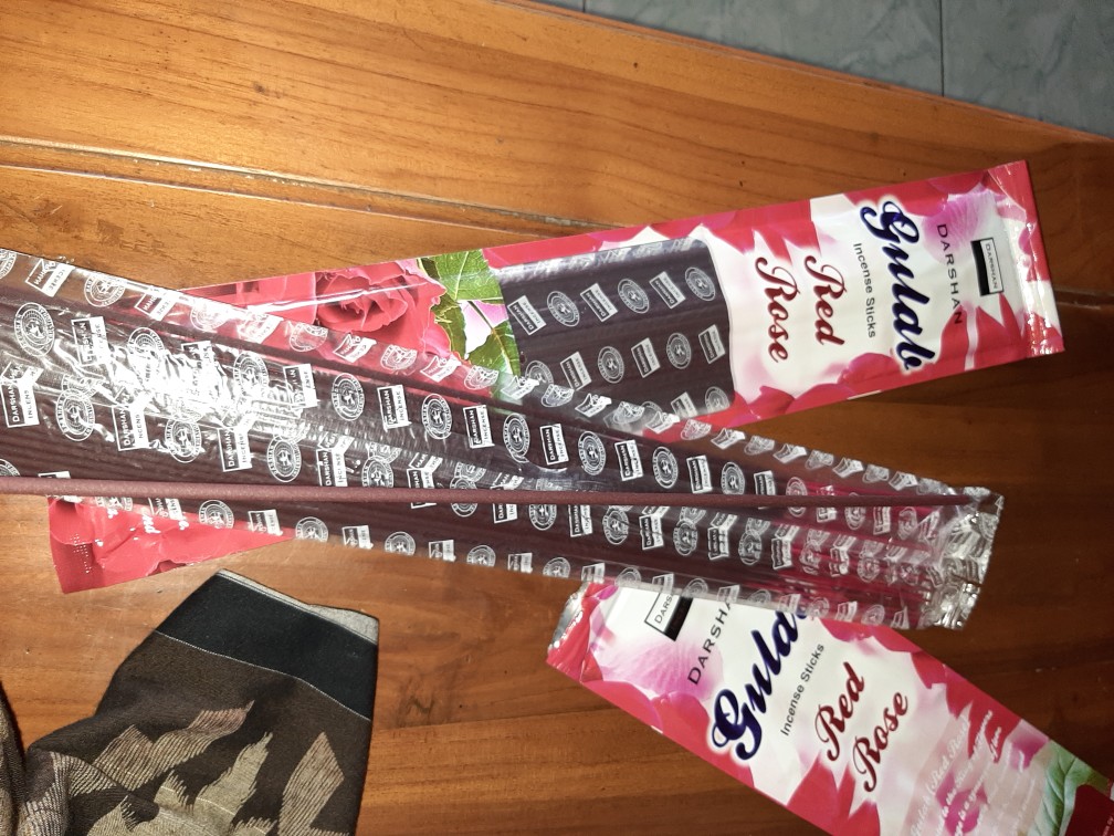 Dupa Hio Red Rose Pounch Isi 50 Batang By Darshan Life India