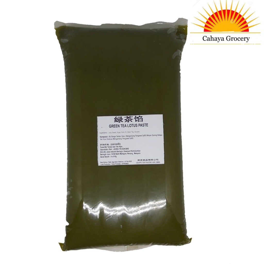 

Leong Yin Green Tea Lotus Paste 6 Kg