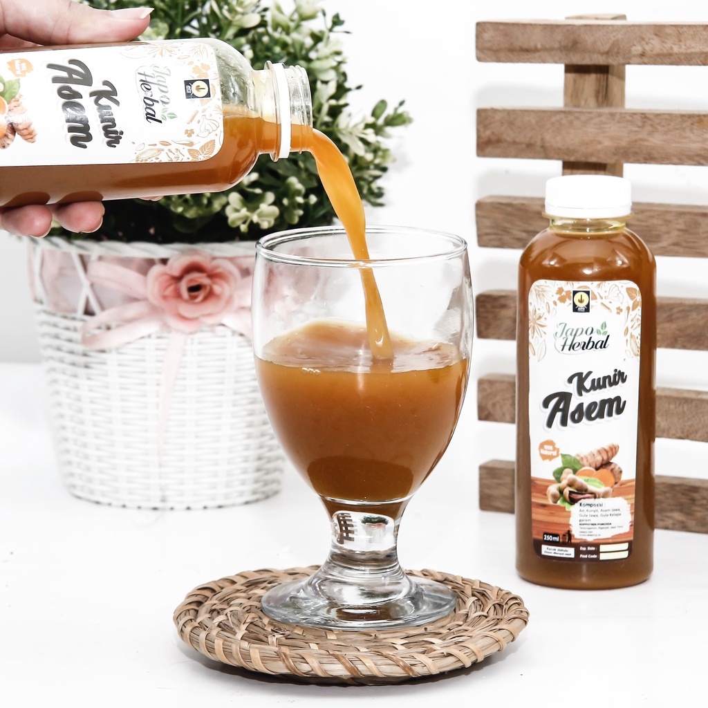 JAPO JAMU HERBAL Beras Kencur dan Kunir Asem