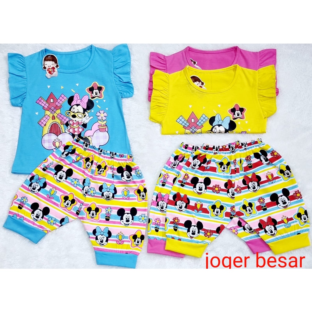 Set Anak perempuan Setelan Anak Perempuan 2 Tahun Baju Anak 2 thn perempuan
