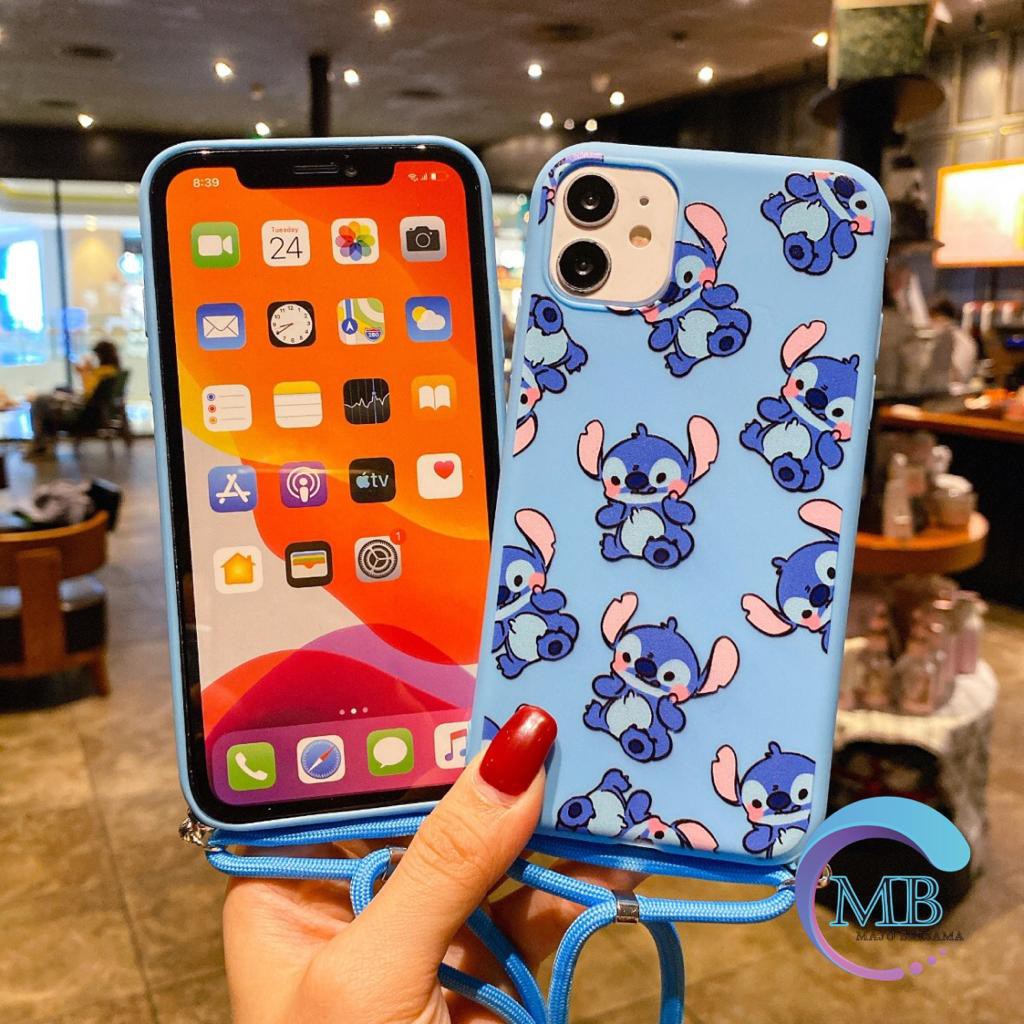 SS161 CASE Slingcase Lanyard STITCH Oppo A1k A37 Neo 9 A71 A83 A39 A57 F7 F5 Youth MB1124
