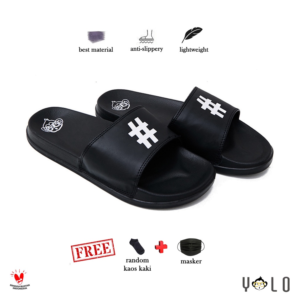 Sandal Slop Pria PAGAR Series II YOLO FOOTWEAR