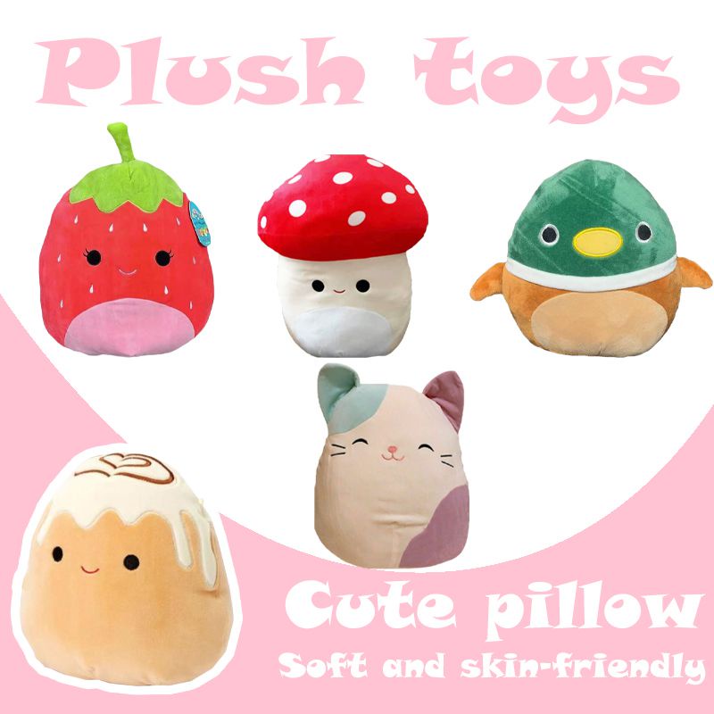 40cm Squishmallow Plush Toy Plushie Doll Stuffed Gordon Benny Malcolm Archie Avery