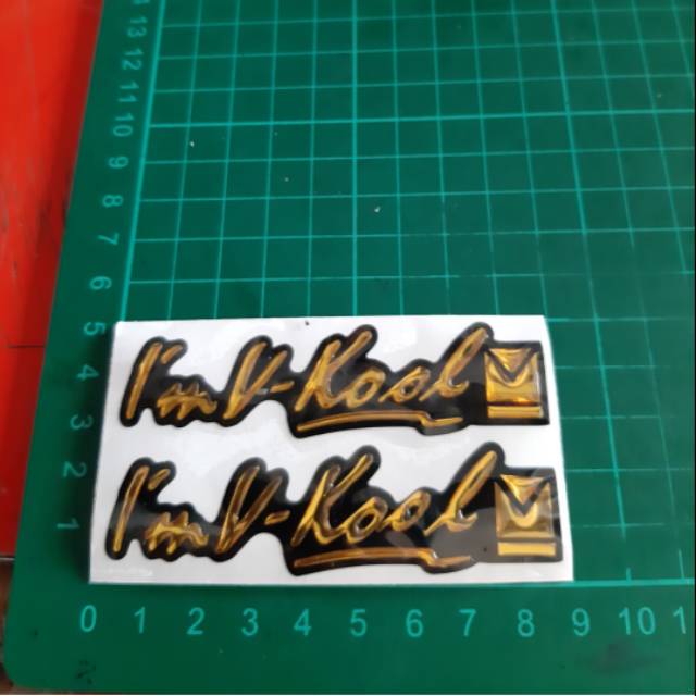 

Sticker im vkool isi 2 gold