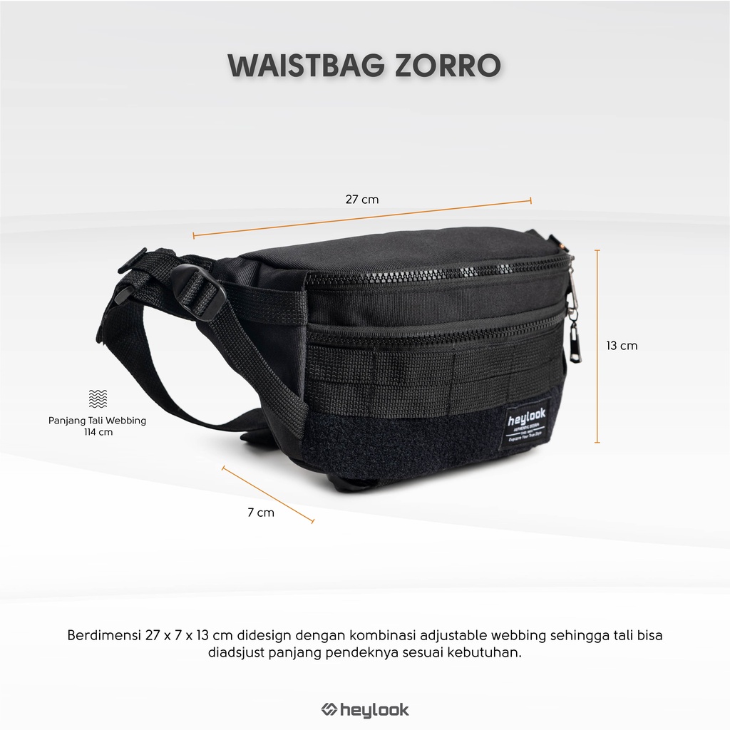 Tas Selempang Pria Arctic Tas Slempang Trendi Unisex Cowok Cewek Kekinian Waistbag Premium Keren Trendy Kuliah Kerja Travelling UH6