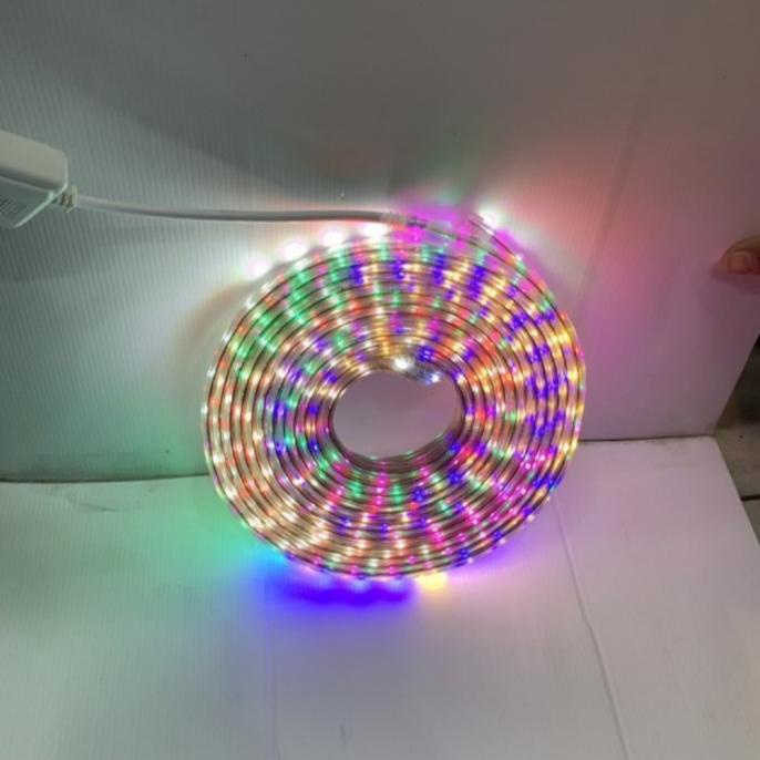 lampu selang rgb led strip 5050warna warni 10m