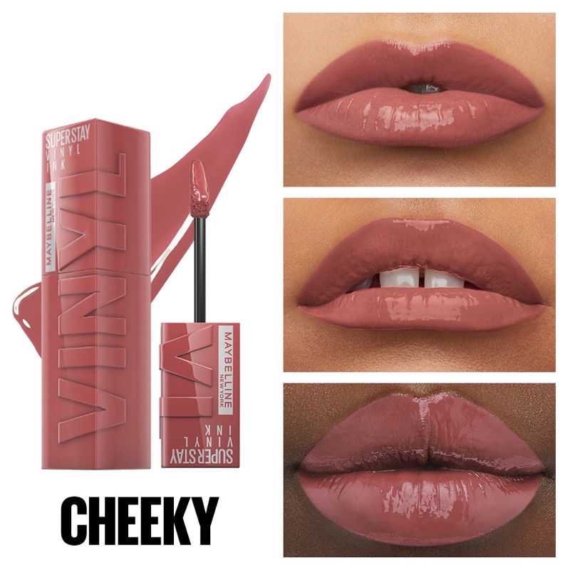 Maybelline Superstay Vinyl Ink - Liquid Lipstik Lipstick Make Up Lip