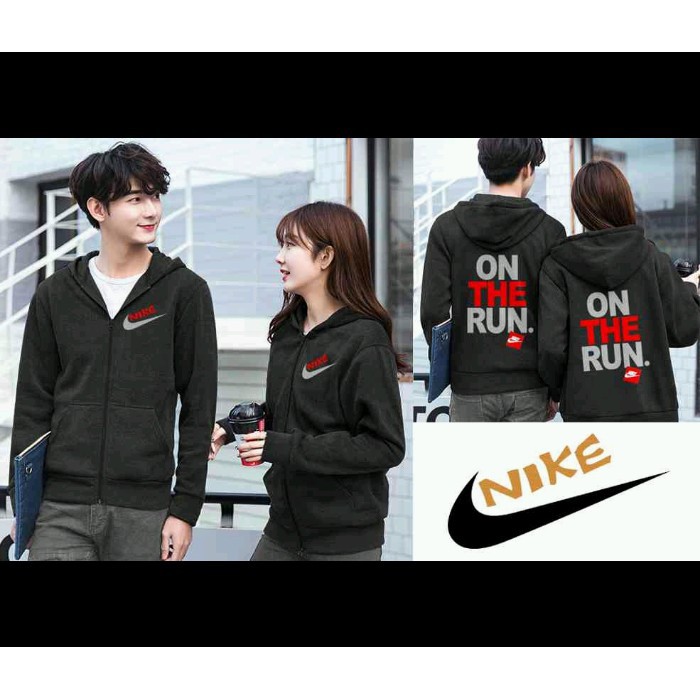 008 CP NIKE 05 JAKET COUPLE PASANGAN PRIA WANITA DEWASA MURAH TERBARU KEKINIAN GROSIR TANAH ABANG