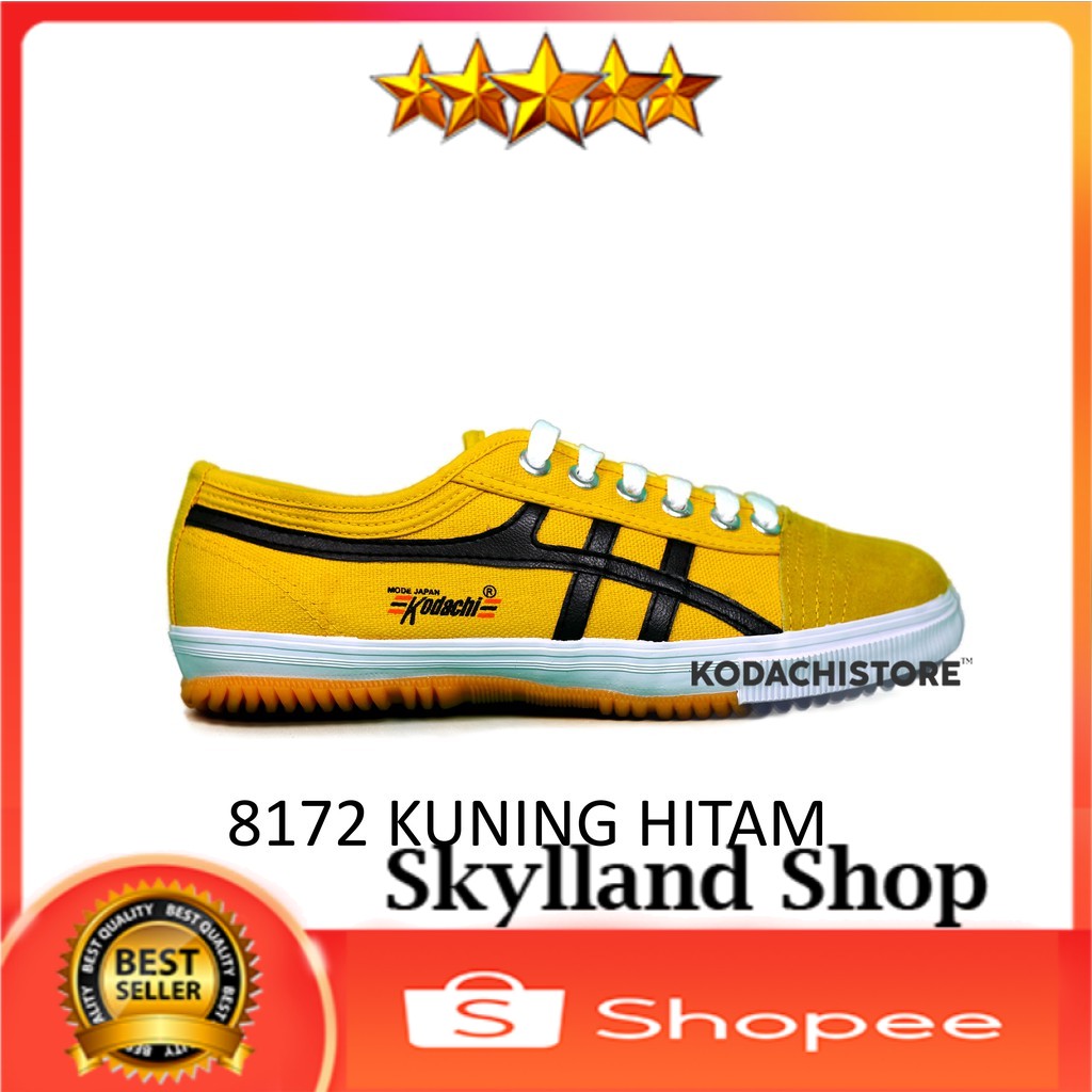 Kodachi 8172 Kuning Hitam - 8172 KHI - sepatu kodachi