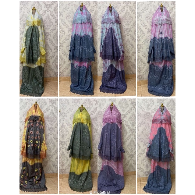 Mukena SASIRANGAN KHAS BANJARMASIN BY BENGKENG SASIRANGAN