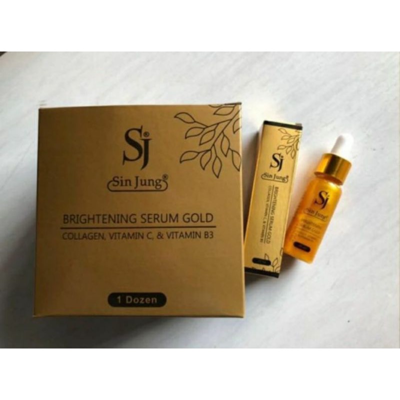 SIN JUNG BRIGHTENING SERUM GOLD  20ML BPOM