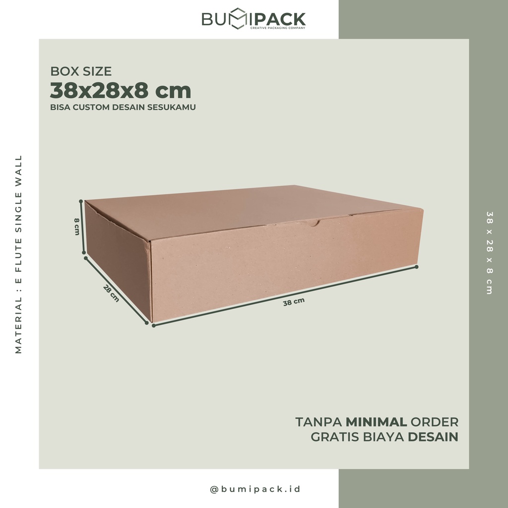 

Kardus packing box hampers kardus hampers dus packing box packing box packaging - Box 38x28x8 cm