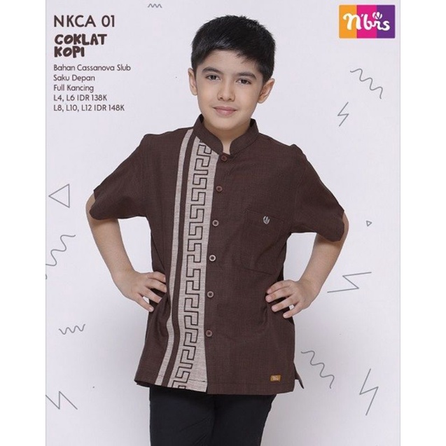 Koko anak NKCA 001 L8 merek Nibras