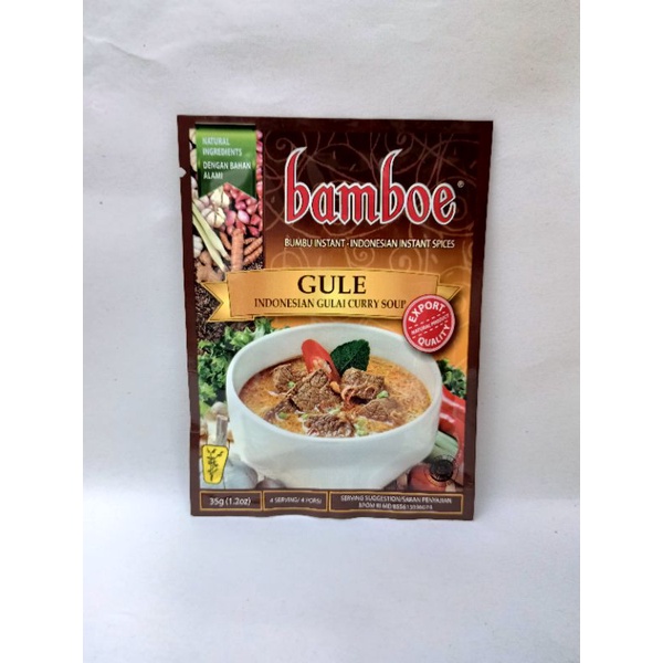 

Bamboe Bumbu Instan Gule 35gr