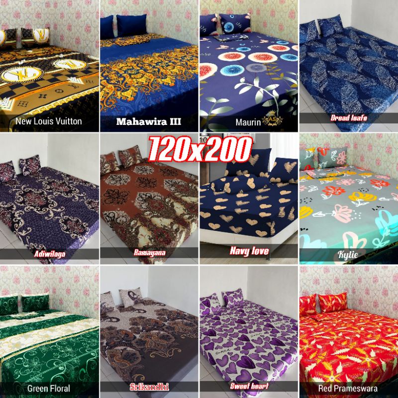 Sprei Home made 120*200*20 grosir sprei Sprei berkwalitas sprei adem