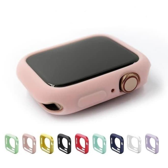 Bumper Apple Watch 44Mm 42Mm 40Mm 38Mm Silikon Case Apple Watch (Promo)