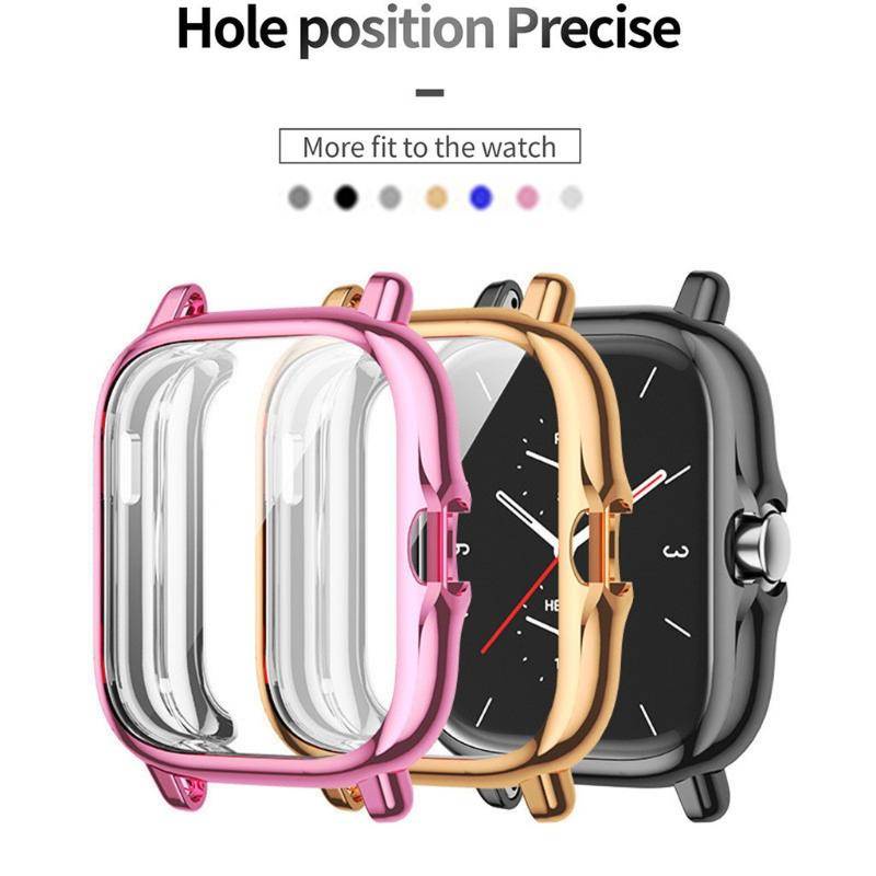 Case Pelindung Smartwatch Bahan Tpu Untuk Huami Amazfit Gts 2 2e 3 Amazfit Gts2 Gts2E Gts3