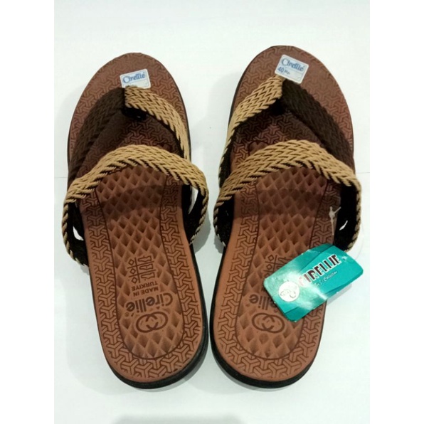 Cirellie Sandal Japit Turki sandalnya anak muda trendy