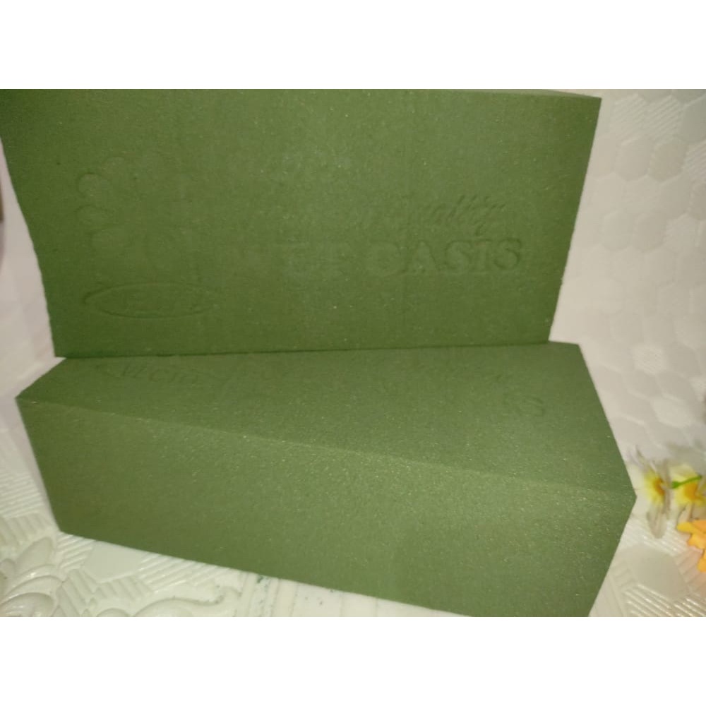 Floral Foam VECTO || Spon Bunga || Busa Bunga Basah Untuk Bunga Hidup Fresh / Buket