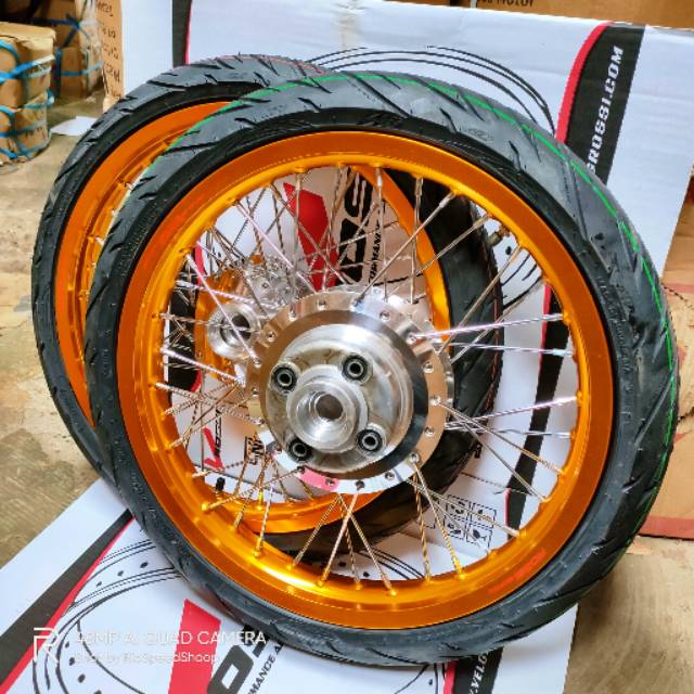 Velg JariJari Megapro Lebar 160 185 paketan Ban