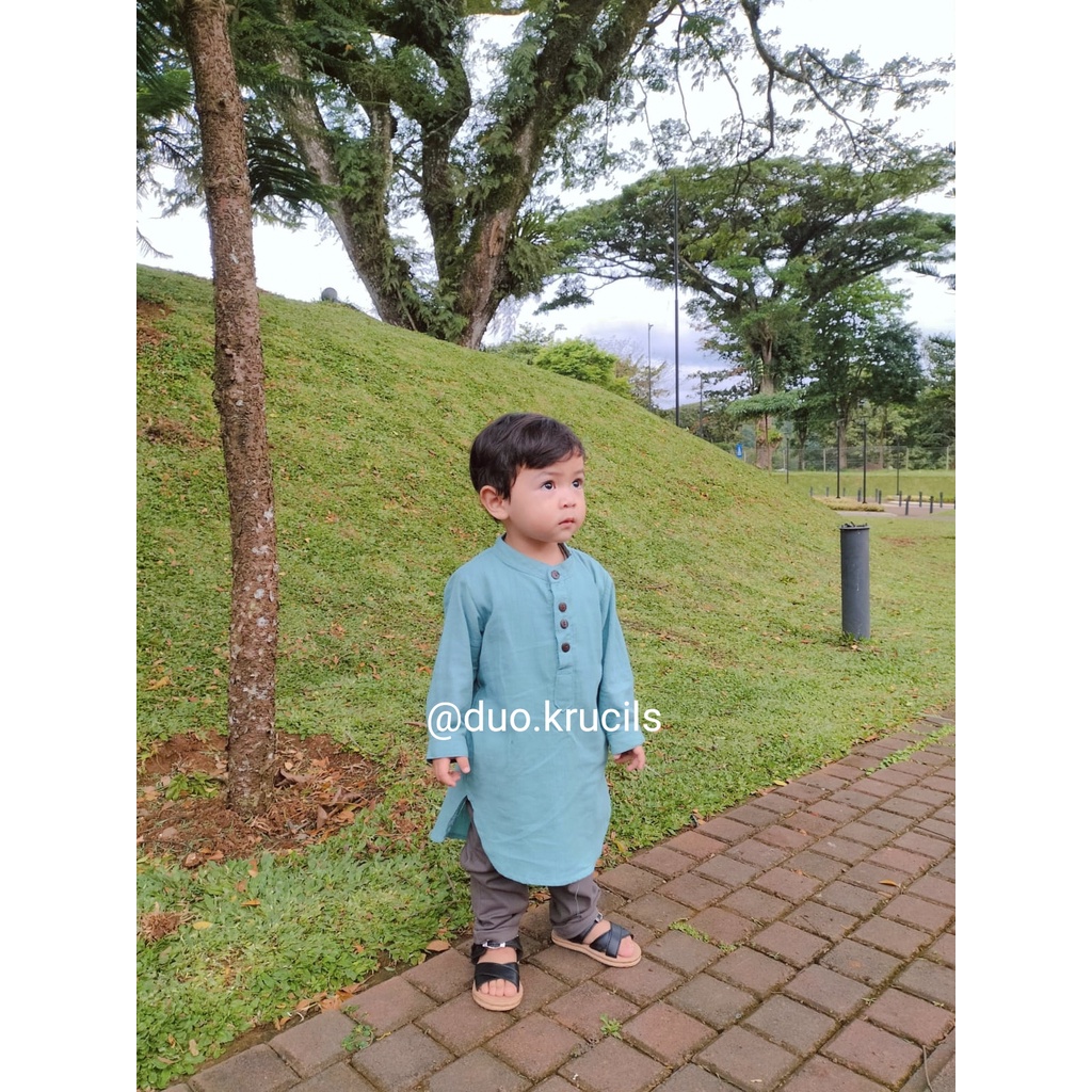 SERI WARNA B KURTA AL FATIH baju muslim anak by Mybee kids | DUO KRUCILS