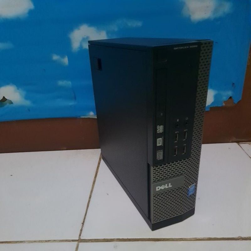 cpu komputer desain, dell optiplex 9020 core i7 4790 ram 8gb ssd 256gb