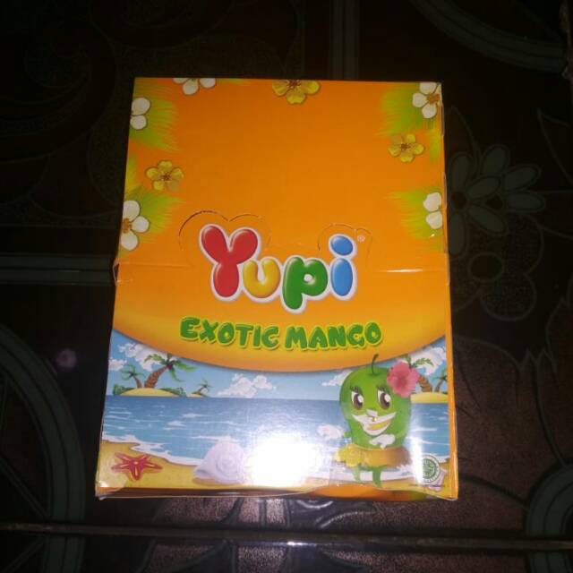 

Best Seller Permen Jelly Yupi Exotic Mango Kemasan Box Isi 24pcs