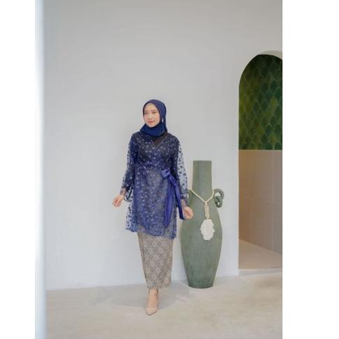 BISA COD 12.12 Kebaya Ayunda / Kebaya Kimono by Calisha / Outer Tille / Outer Brokat / Outer Tulle #