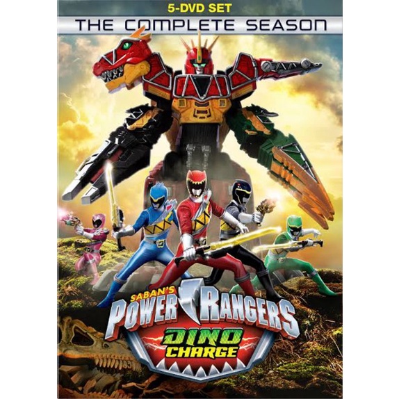 POWER RANGERS DINO CHARGE (KAOS+DVD)