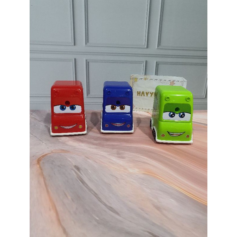 Serutan meja putar SUPERHERO/rautan putar CARS/serutan meja JET PESAWAT-3