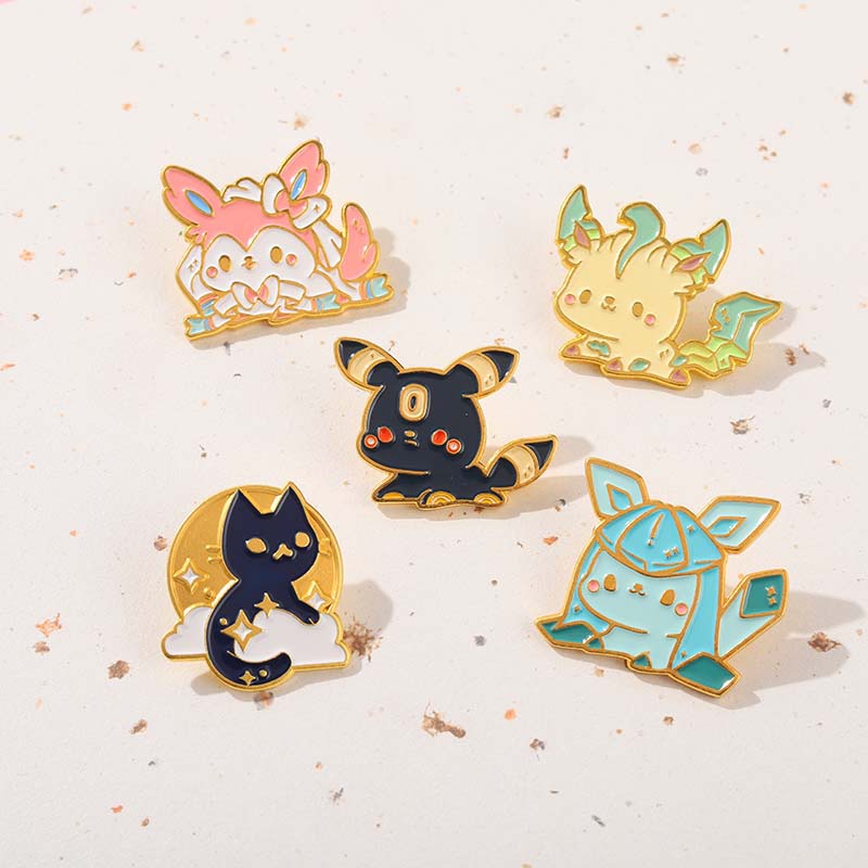 Bros Pin Enamel Bentuk Kartun Anime Elves Untuk Hadiah Penggemar