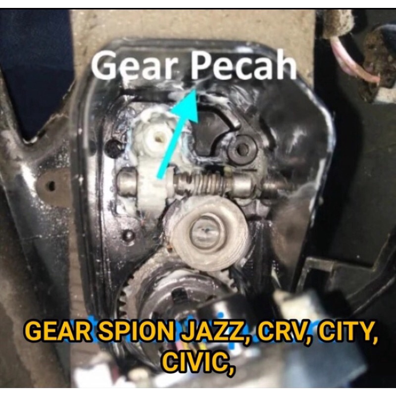 Gratis Ongkir Gear Retract Spion Gir Retrack Spion Mobil Honda Jazz Rs (2008-2013) Civic Turbo/Fd