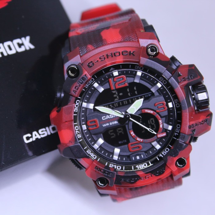Jam tangan G Shock Army GG 1000 Merah