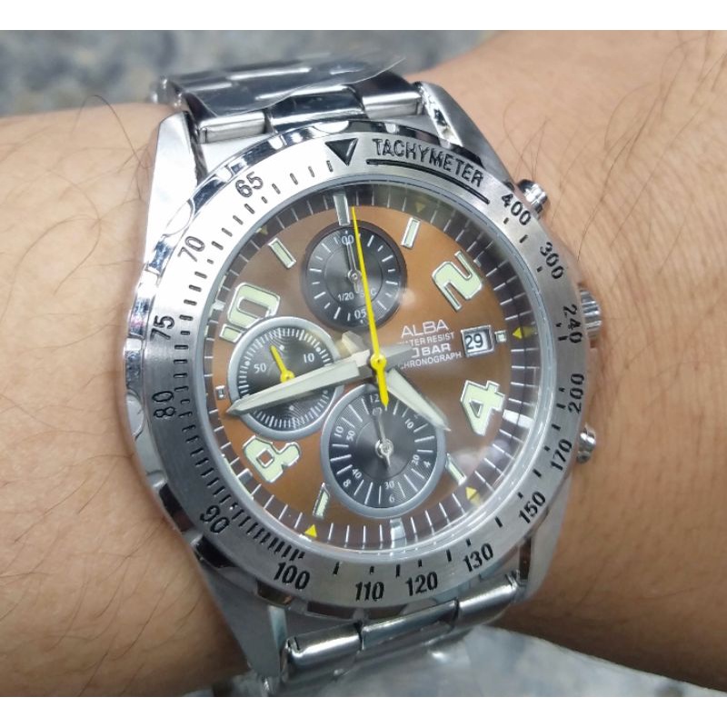 Alba AF8M95#AF8M95#AF8M95X1#jam tangan pria Alba af8m95#man watch Alba AF8m95x1#Alba AF8M95X1