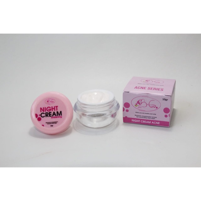 Night cream acne b&G skin
