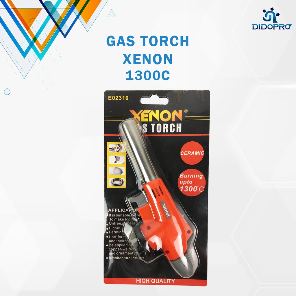 XENON Gas Torch Multiple Portable Burner Pematik Api Barbeque