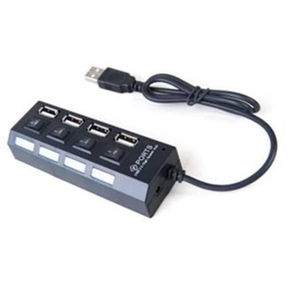 USB HUB 4 Port 7 Port On Off Power Indikator High Speed